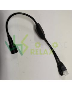 Cable alargador motion para mando relax de dos botones con 4 orificios